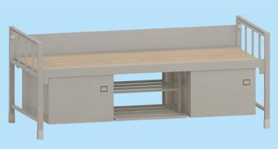 單人床(鋼塑制式營(yíng)具)