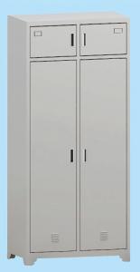 士兵兩門(mén)物品柜(鋼塑制式營(yíng)具)